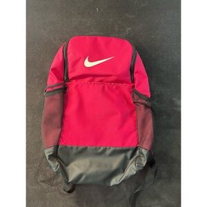 Nike Brasilia Pink Black Medium Size School Gym Backpack